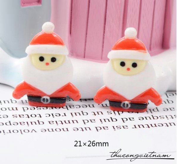 Mô Hình 2D Ông Già Noel 2.1*2.6cm